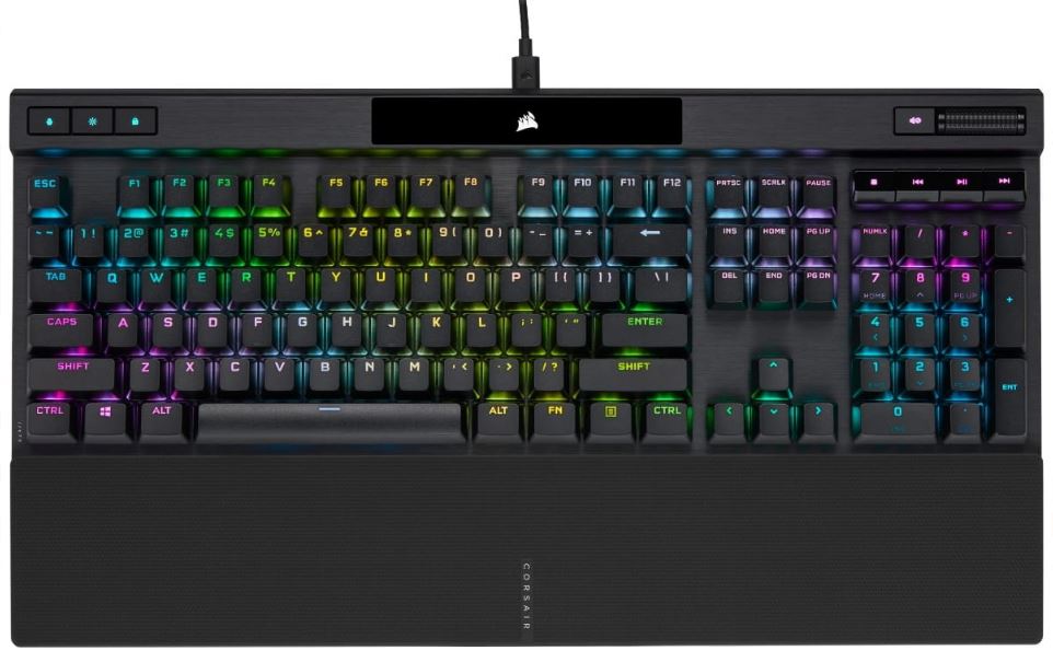 RAPOO NK1900 Wired Keyboard, Entry Level, Laser Carved Keycap, Spill-Resistant, Multimedia Hotkeys ~ NK1800