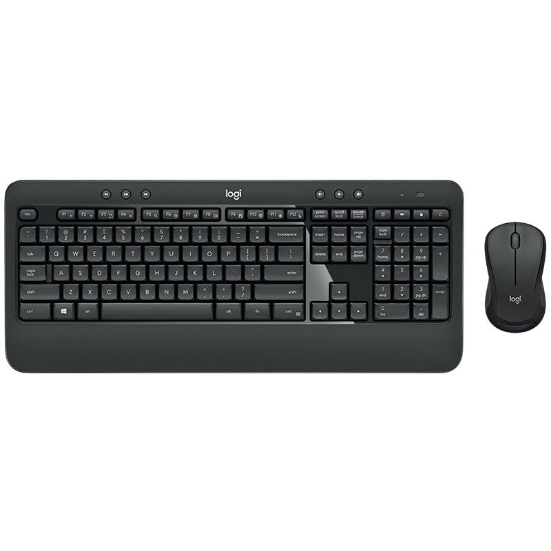 RAPOO X1800Pro Wireless Mouse & Keyboard Combo - 2.4G, 10M Range, Optical, Long Battery, Spill-Resistant Design,1000 DPI, Nano Receiver, Office Choice