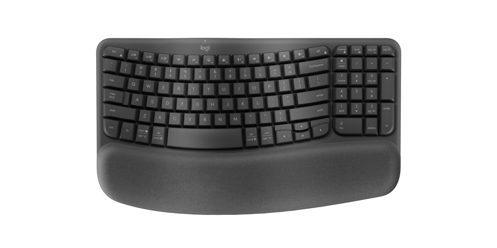 RAPOO 9320M Bluetooth 4.0, 5.0 + 2.4G  Wireless Multi-mode Keyboard Mouse Combo, Aluminum Base, 2400 DPI, 10M Range, Compact White Retail Pack