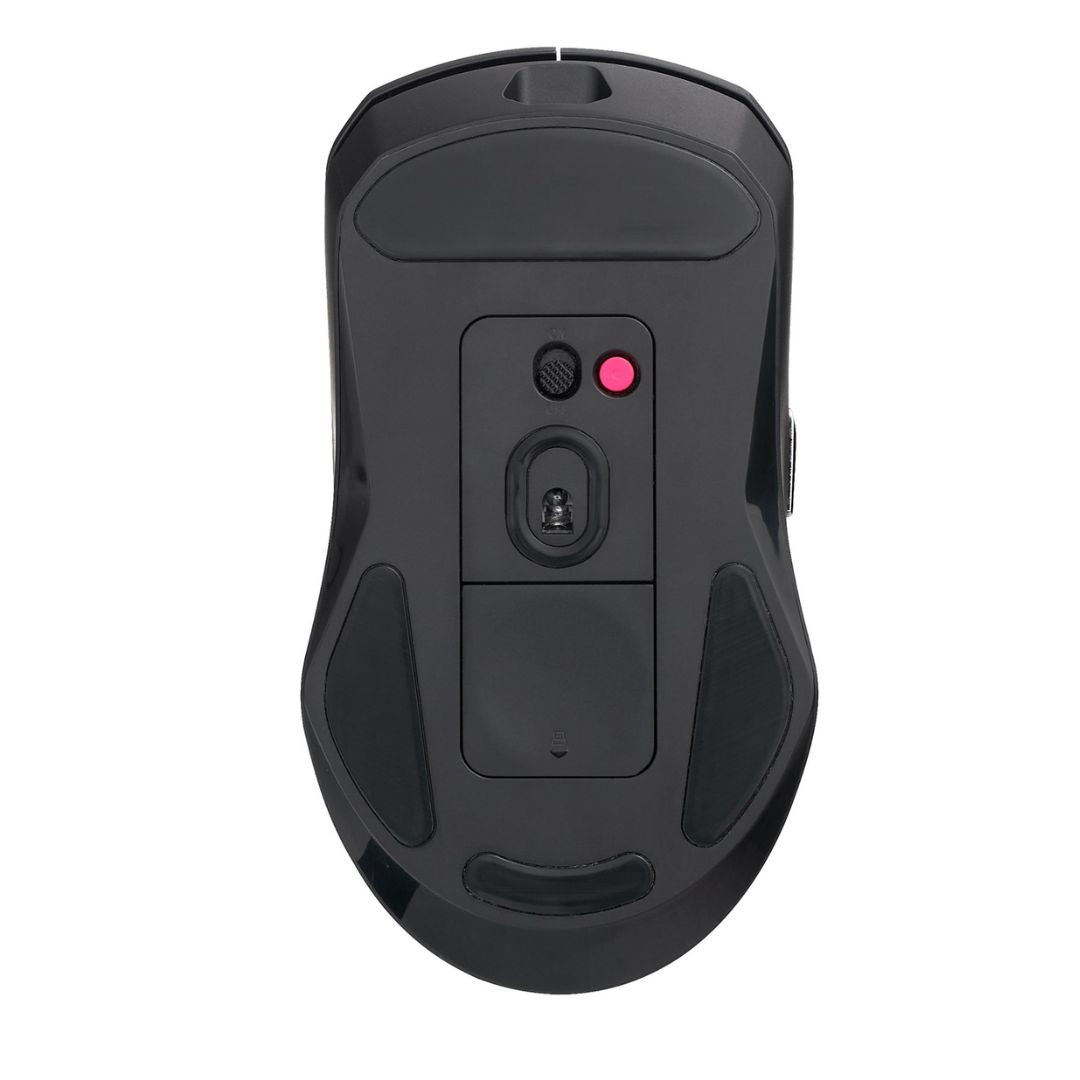 RAPOO VT9PRO Wireless / Wired.Rechargeable lightweight 68g, Customizable buttons, Wireles 1ms, , 4K 0.25ms w/ Optional V2M Receiver. Mouse - Bk