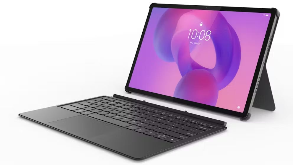 HP 405 Multi-Device Backlit Wired Keyboard Removable USB-C® cable with USB-A Slim Full-size Numpad LED light Multi-OS compatible 150cm Cable Black